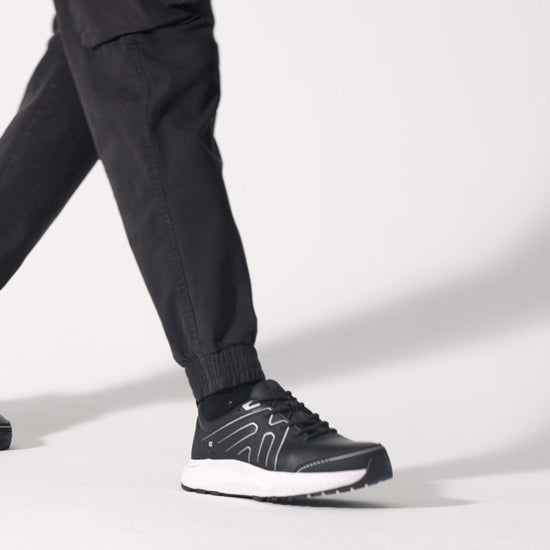 The Colly Soft Toe from Shoes For Crews are slip-resistant shoes that offer superior TripGuard technology, a water-resistant upper and arch support, product video.