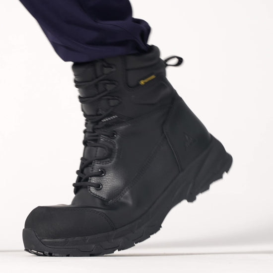 The Delvin from Shoes For Crews, the ultimate footwear for extreme conditions, product video.